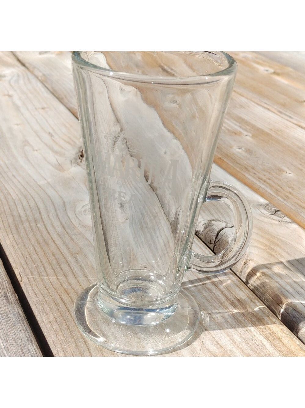 Fancy Amarula Cream Glass